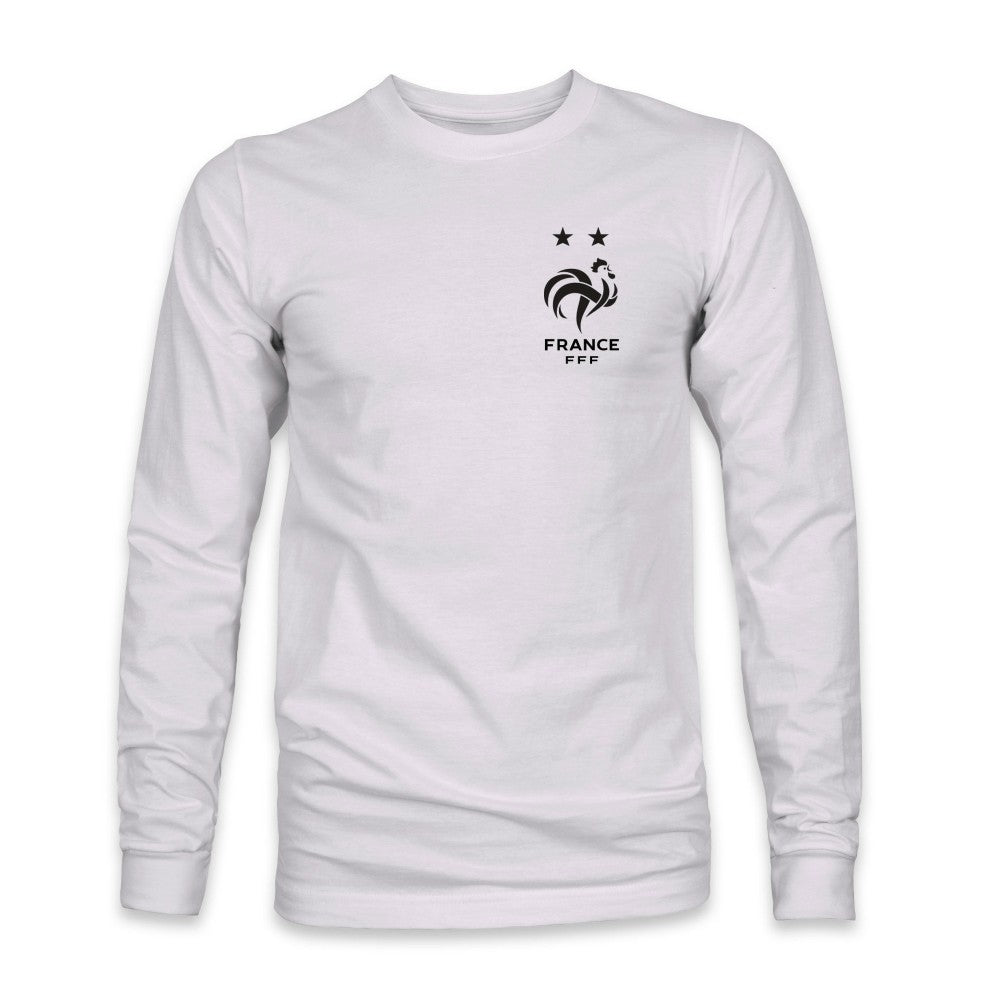 France National Team 1863FC Platinum Touch Long Sleeve T-Shirt Gray