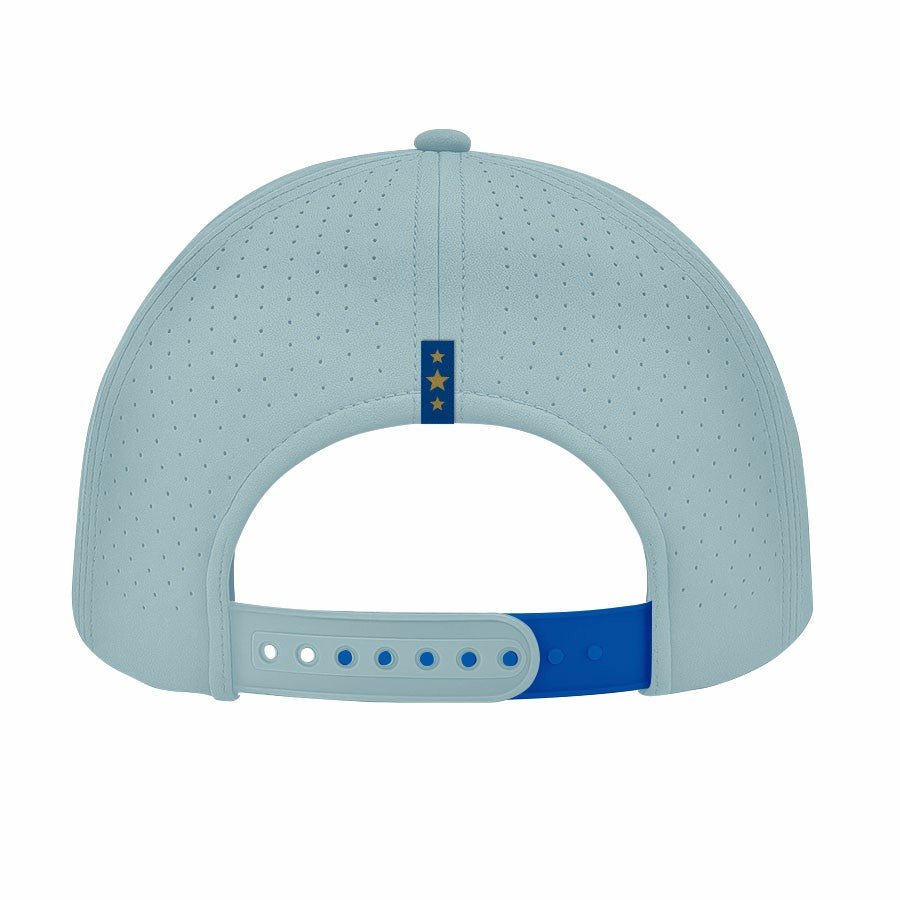 Argentina National Team 1863FC Color Badge Airflow Adjustable Hat Light Blue