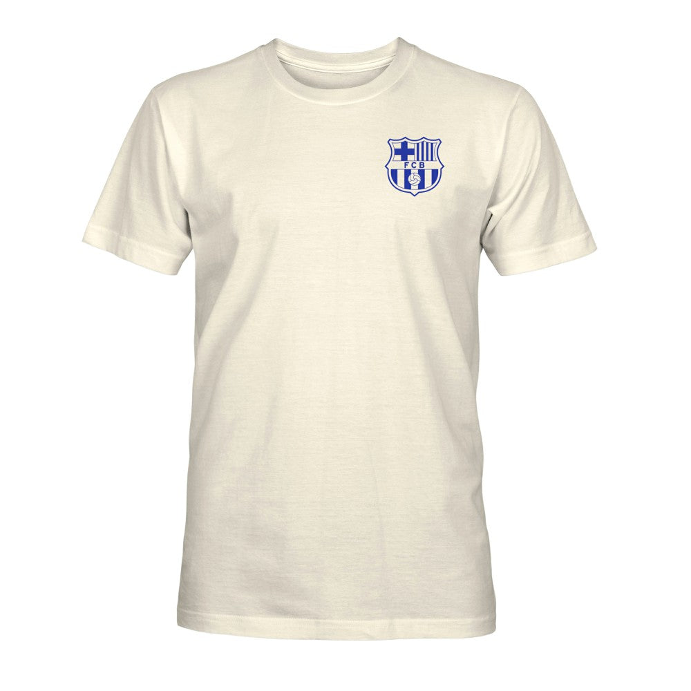 Barcelona 1863FC Own the Pitch Heavyweight T-Shirt Cream shop