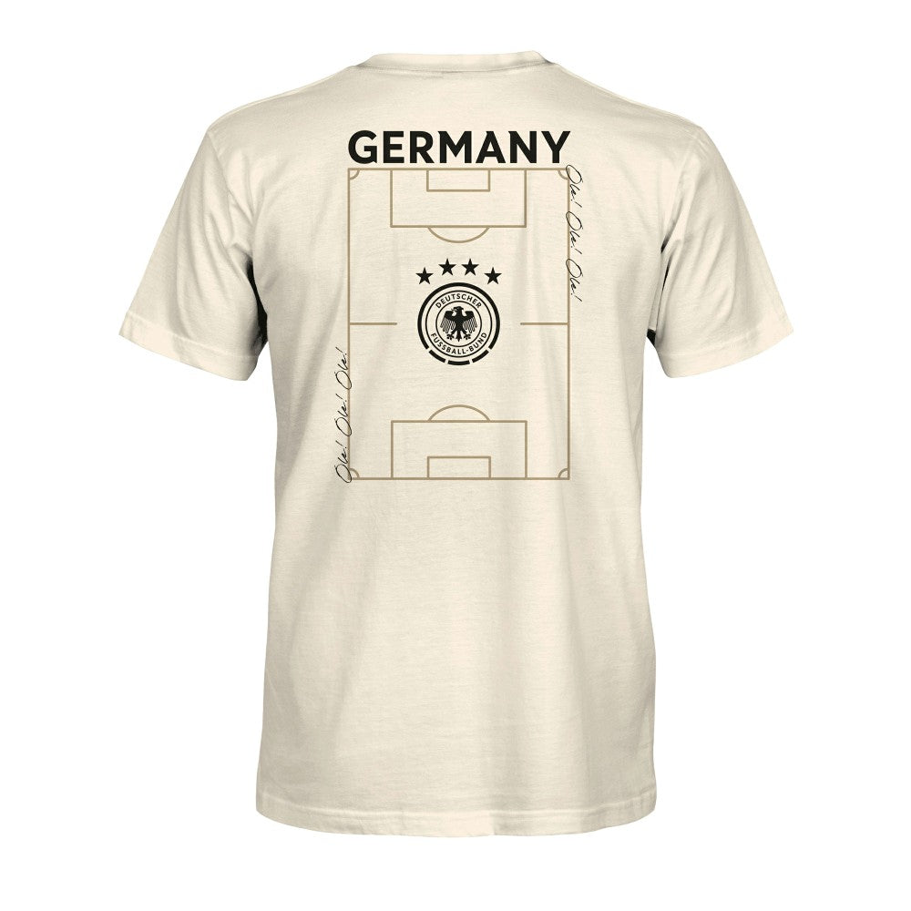 Germany National Team 1863FC Own the Pitch Heavyweight T-Shirt Cream