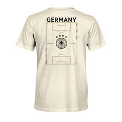 Germany National Team 1863FC Own the Pitch Heavyweight T-Shirt Cream