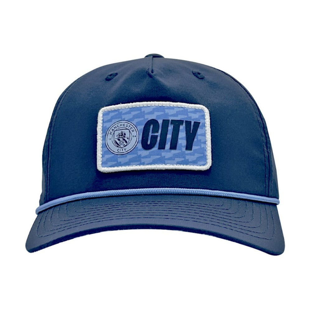 Manchester City 1863FC Color Badge Caddy Adjustable Hat Navy