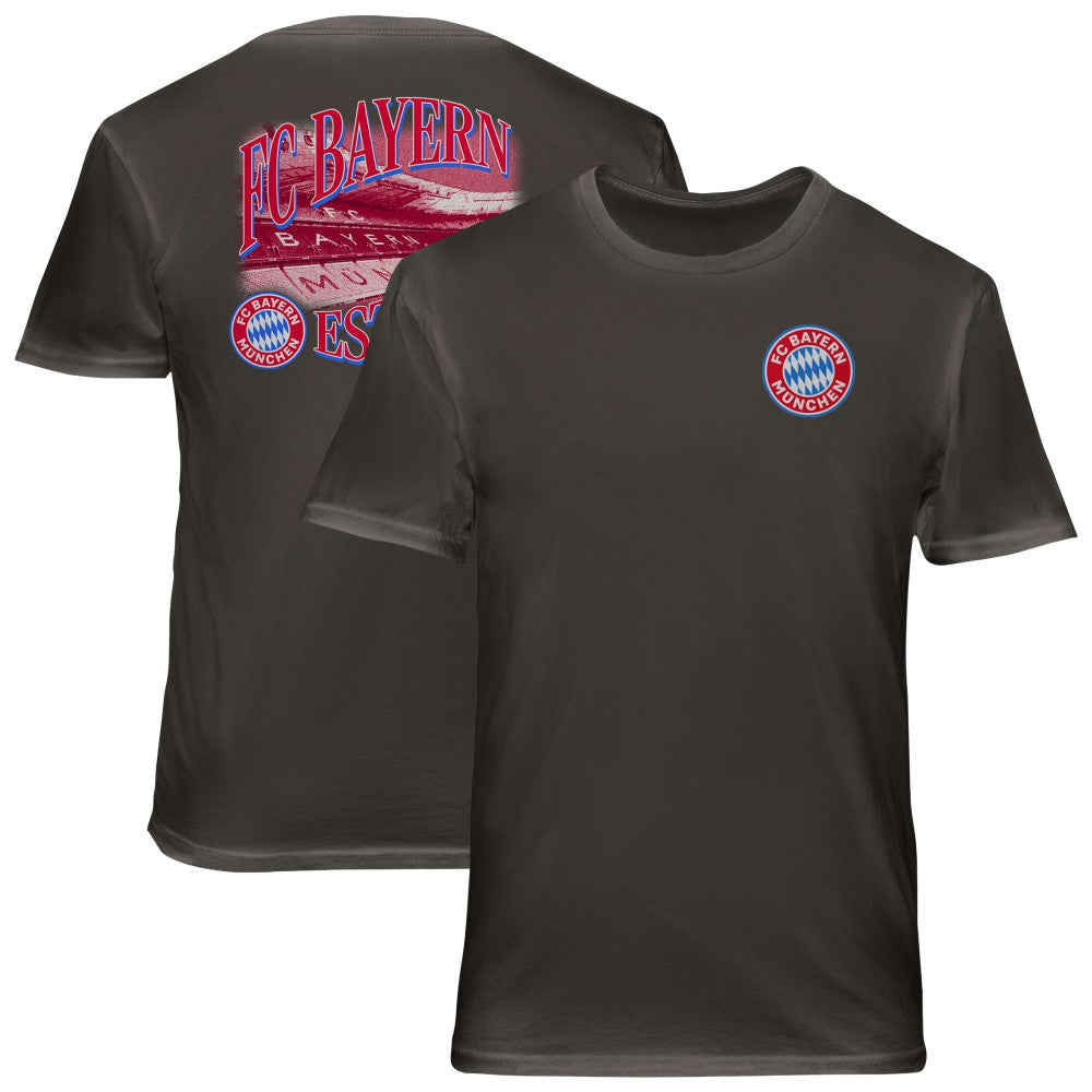 Bayern Munich 1863FC Duo-Tone Stadium Soft Wash T-Shirt Heather Gray shop