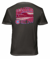 Bayern Munich 1863FC Duo-Tone Stadium Soft Wash T-Shirt Heather Gray shop