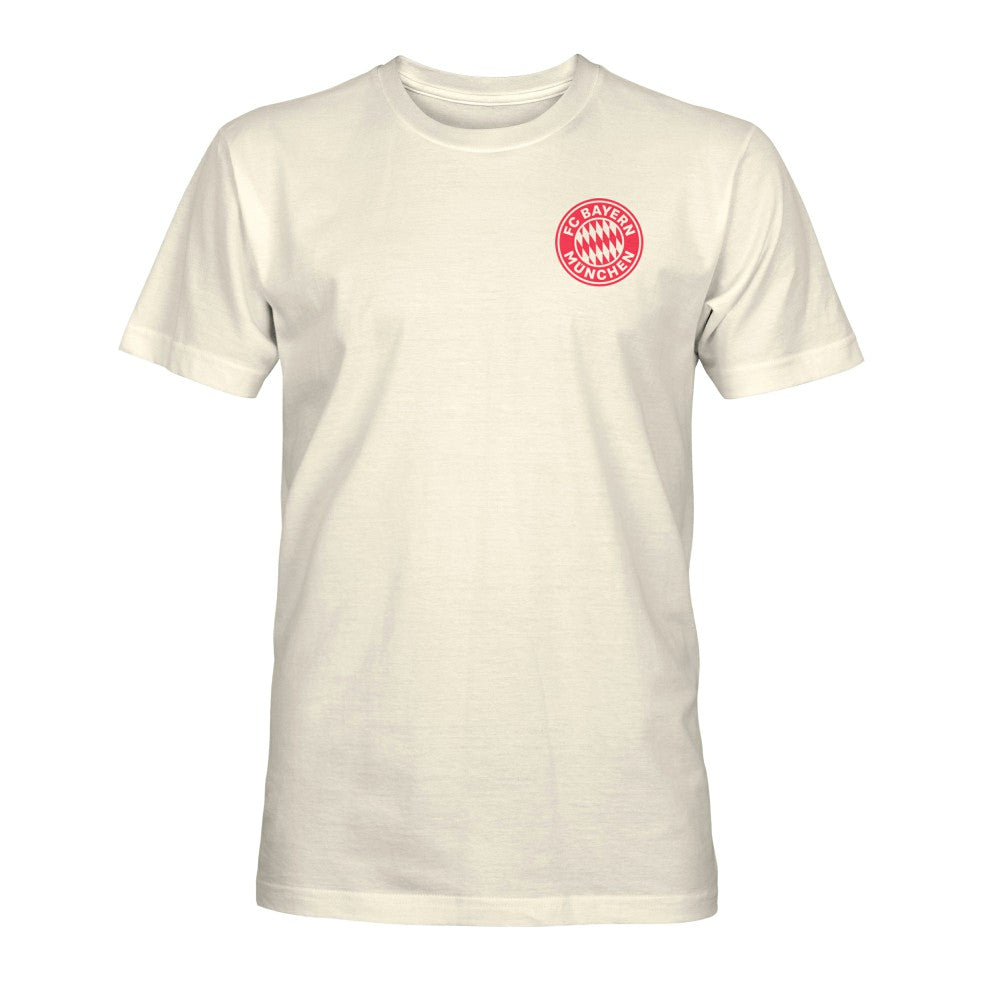 Bayern Munich 1863FC Duo-Tone Stadium Soft Wash T-Shirt Cream