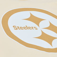 Troy Polamalu Pittsburgh Steelers Sandman Name & Number T-Shirt Cream