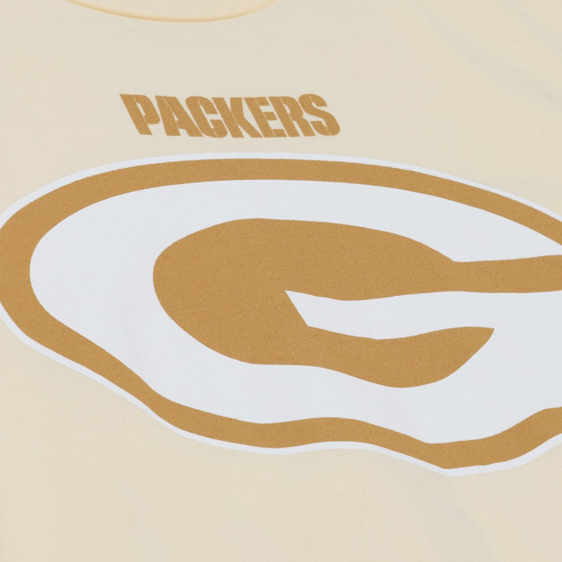 Reggie White Green Bay Packers Sandman Name & Number T-Shirt Cream