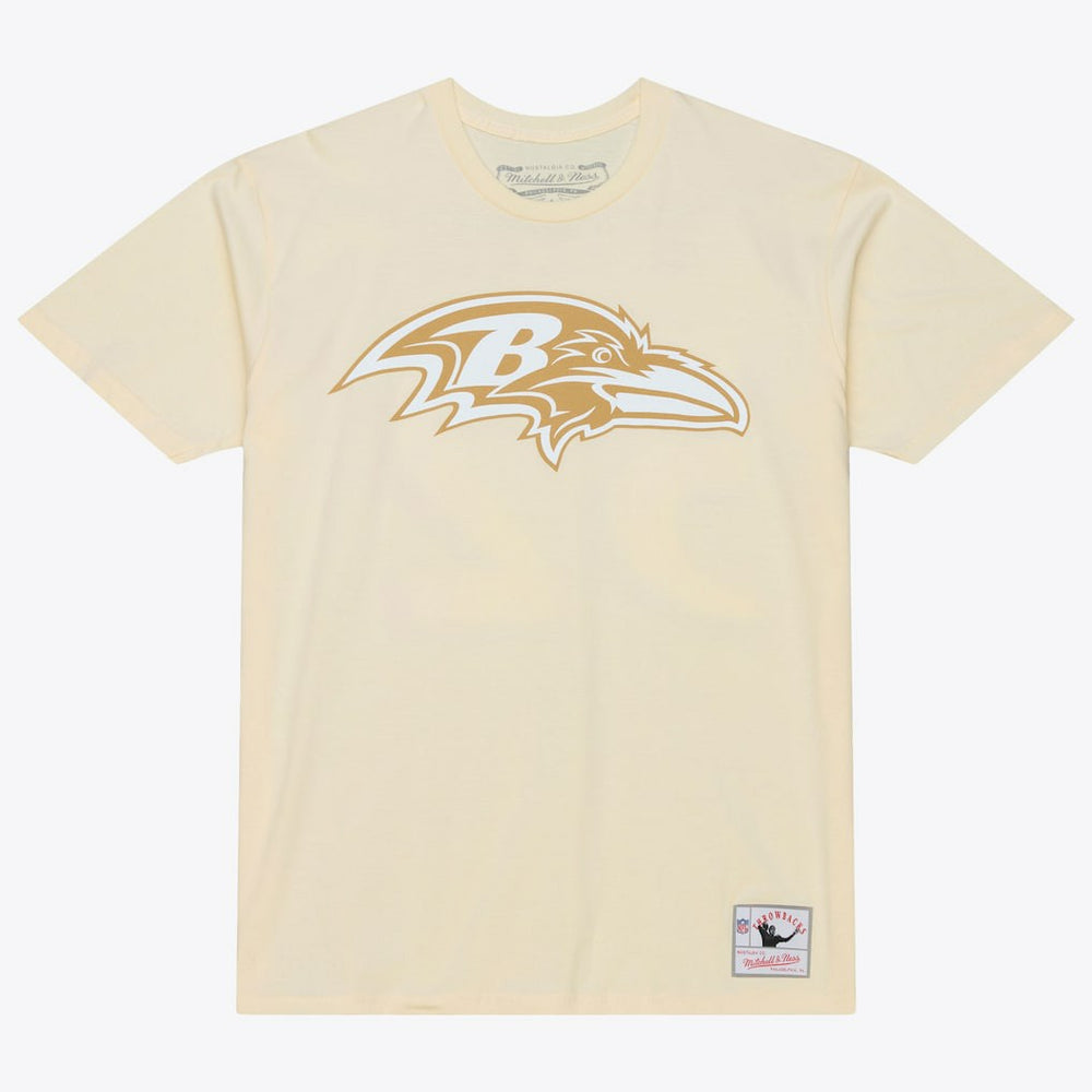 Ray Lewis Baltimore Ravens Sandman Name & Number T-Shirt Cream