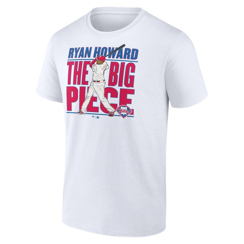 Ryan Howard Philadelphia Phillies Cooperstown Player T-Shirt - White T-shirts