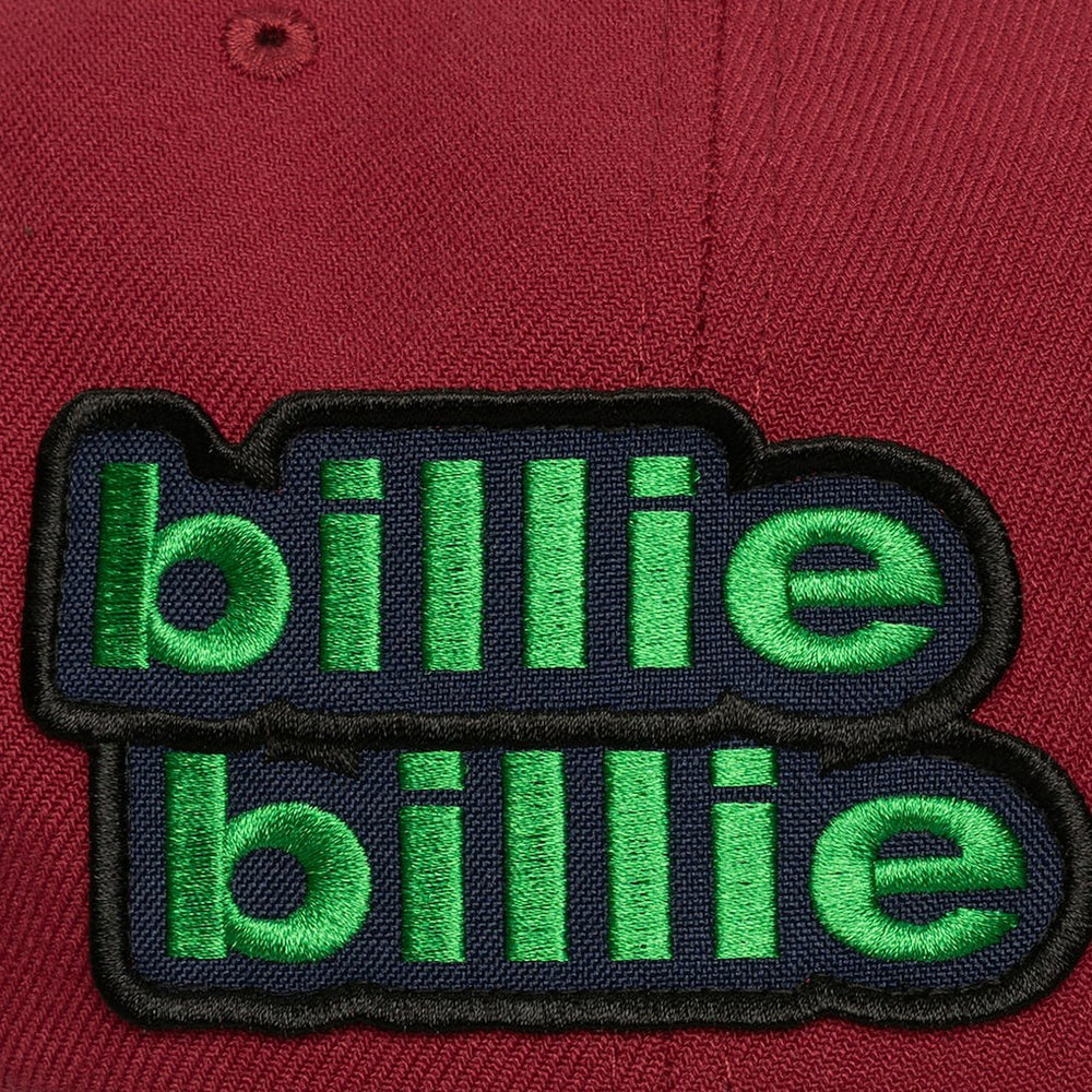 Cleveland Cavaliers x Billie Eilish Hardwood Classics Patch Snapback Hat Wine/Gold