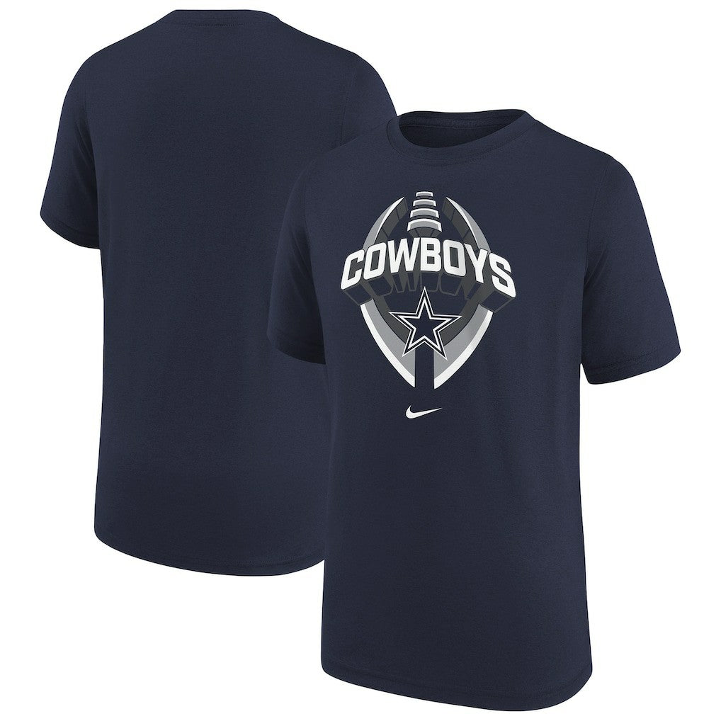 Dallas Cowboys Youth Icon Legend T-Shirt Navy