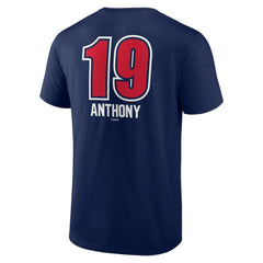 Roman Anthony Boston Red Sox Fastball Player Name & Number T-Shirt - Navy T-shirts