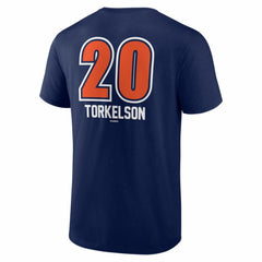 Spencer Torkelson Detroit Tigers Fastball Player Name & Number T-Shirt - Navy T-shirts
