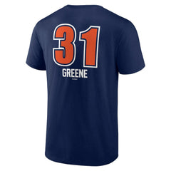 Riley Greene Detroit Tigers Fastball Player Name & Number T-Shirt - Navy T-shirts