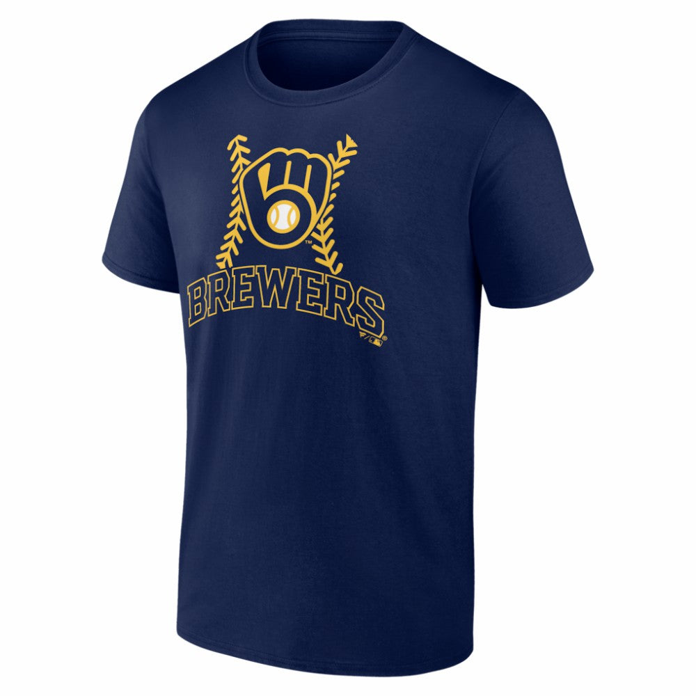 Jackson Chourio Milwaukee Brewers Fastball Player Name & Number T-Shirt - Navy T-shirts