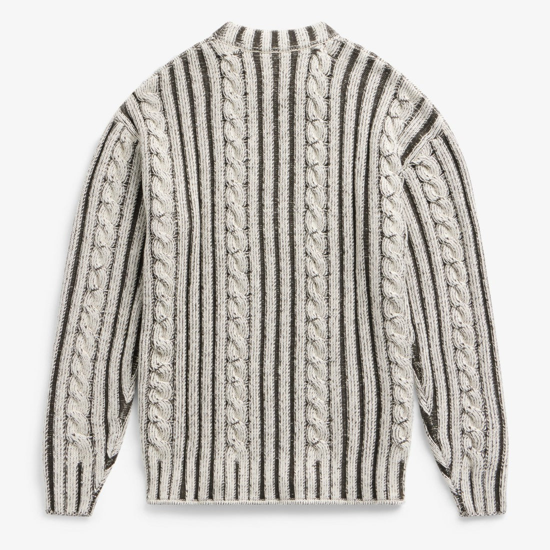 Detroit Lions Off Season x NFL Unisex Cable Knit Sweater Cream/Gray