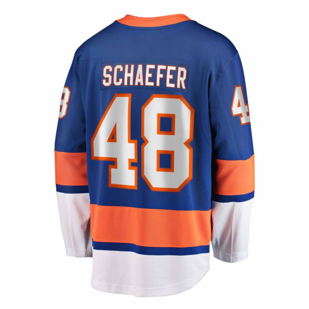 NHL Matthew Schaefer New York Islanders Fanatics Home Breakaway Player Jerseys - Royal