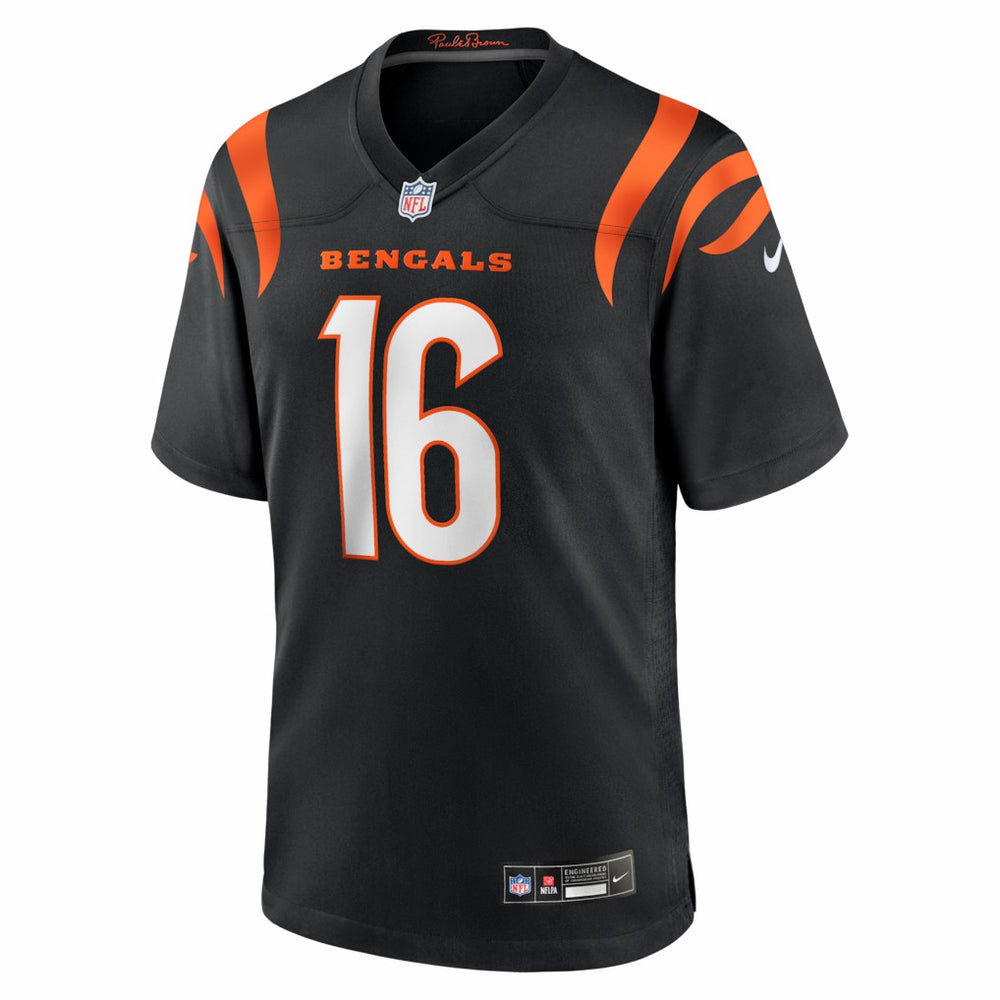 Joe Flacco Cincinnati Bengals Team Game Jersey Black