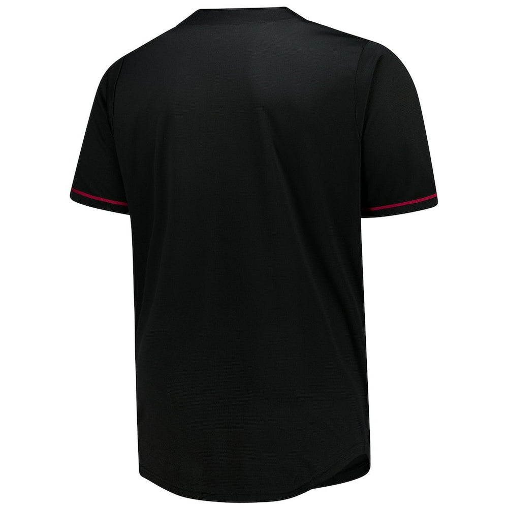 Cleveland Cavaliers Big & Tall Pop Full-Button Jersey Black