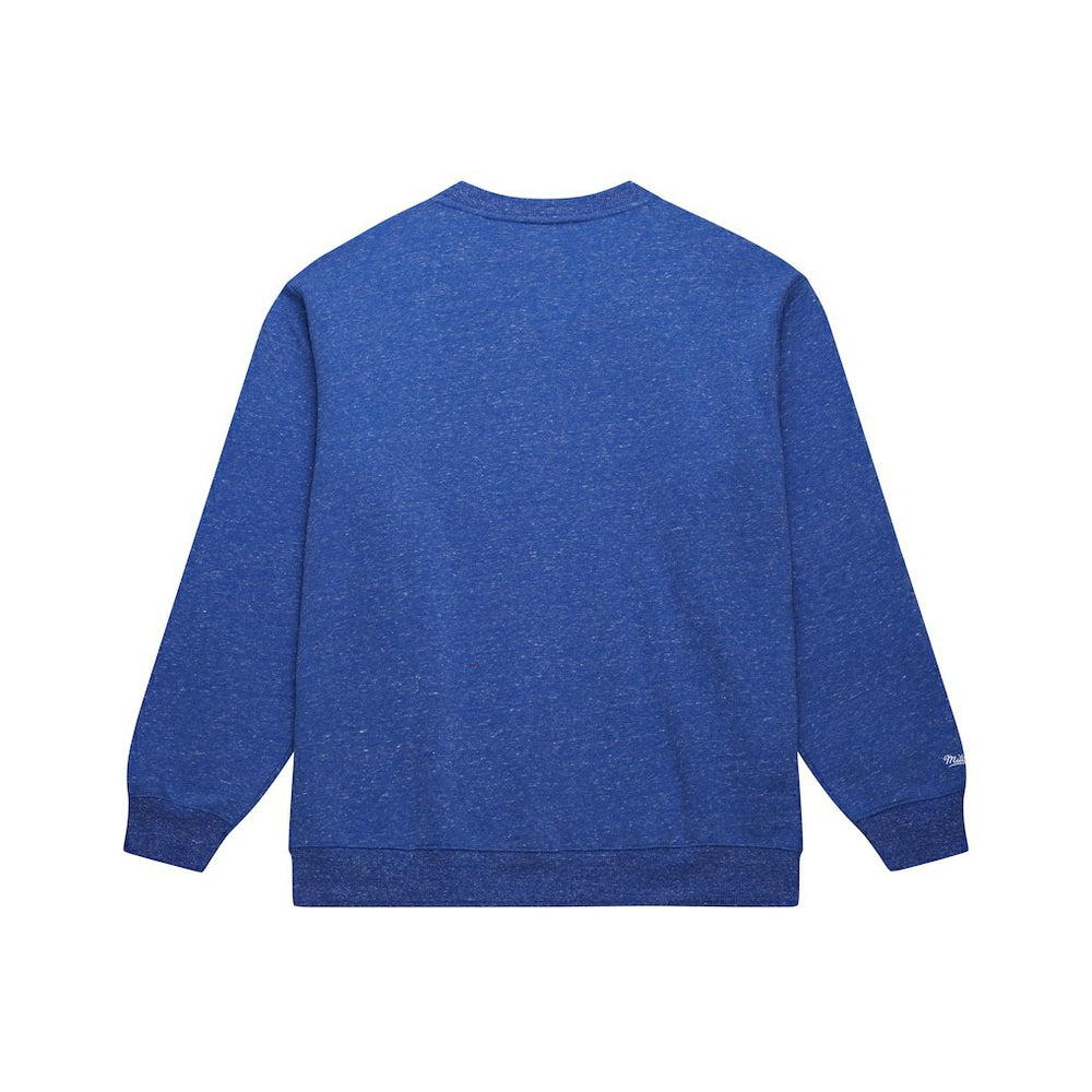 Philadelphia 76ers Throw It Back Fleece Sweatshirt Royal