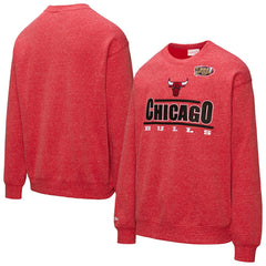Chicago Bulls Throw It Back Fleece Sweatshirt Red