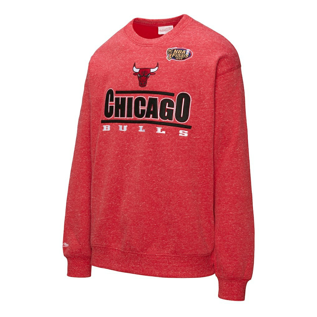 Chicago Bulls Throw It Back Fleece Sweatshirt Red