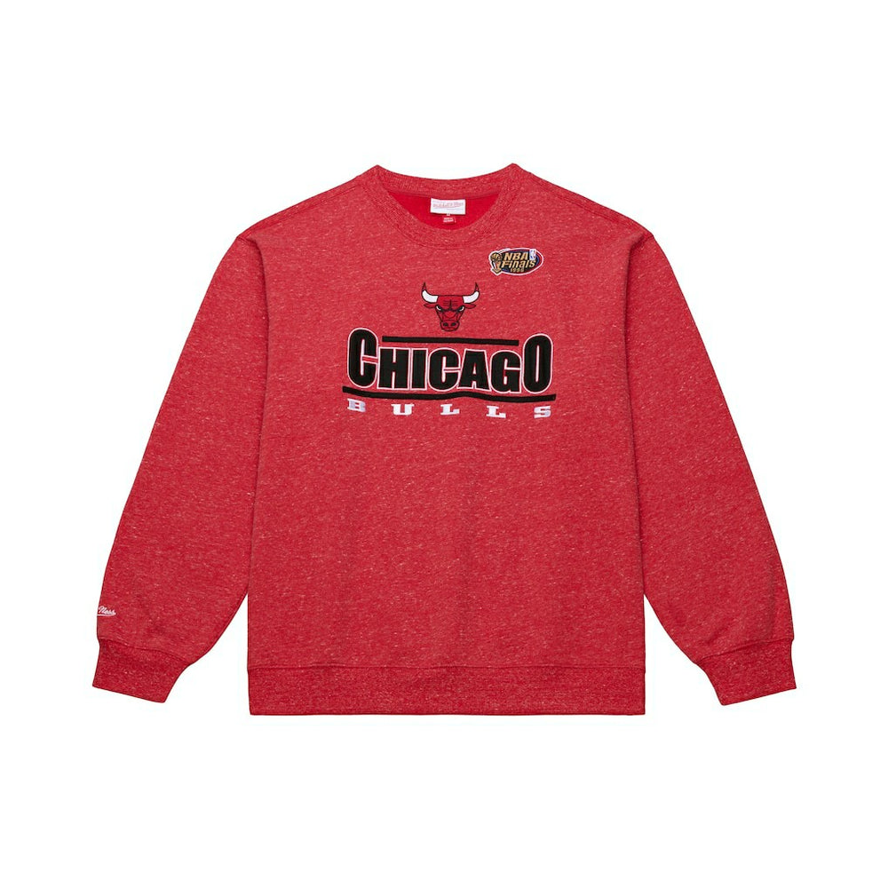 Chicago Bulls Throw It Back Fleece Sweatshirt Red