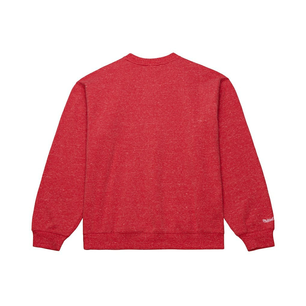 Chicago Bulls Throw It Back Fleece Sweatshirt Red