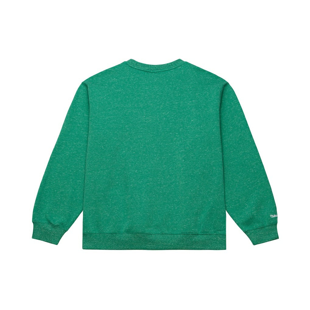Boston Celtics Throw It Back Fleece Sweatshirt Green
