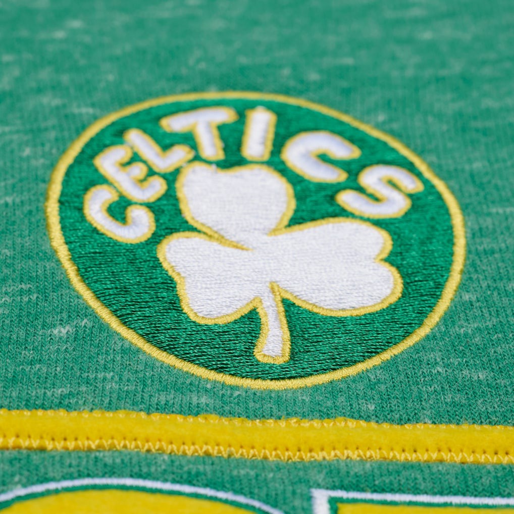 Boston Celtics Throw It Back Fleece Sweatshirt Green