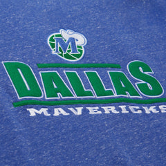 Dallas Mavericks Throw It Back Fleece Sweatshirt Navy