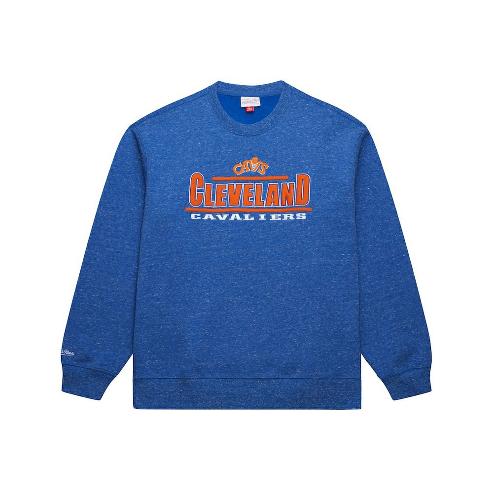 Cleveland Cavaliers Throw It Back Fleece Sweatshirt Royal
