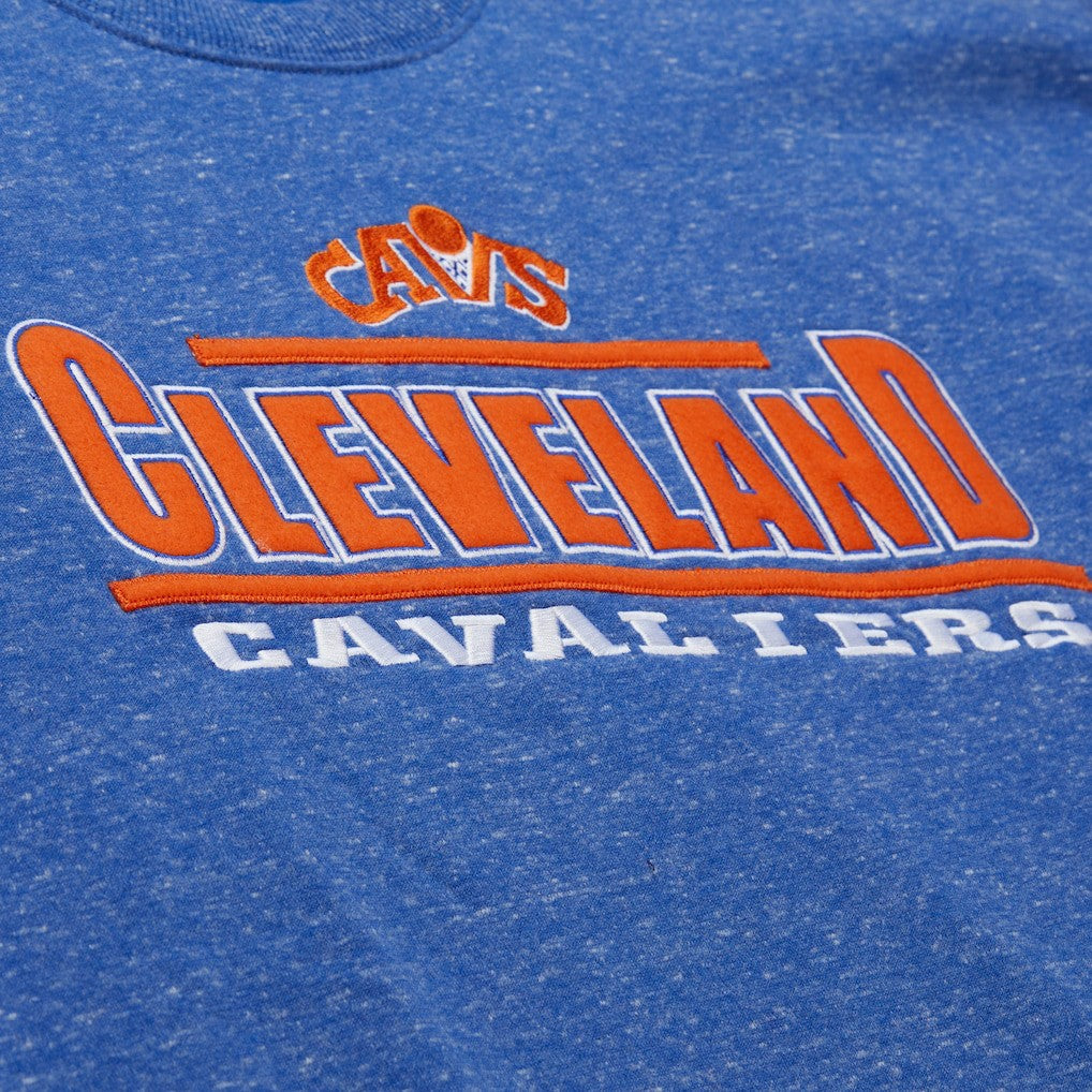 Cleveland Cavaliers Throw It Back Fleece Sweatshirt Royal