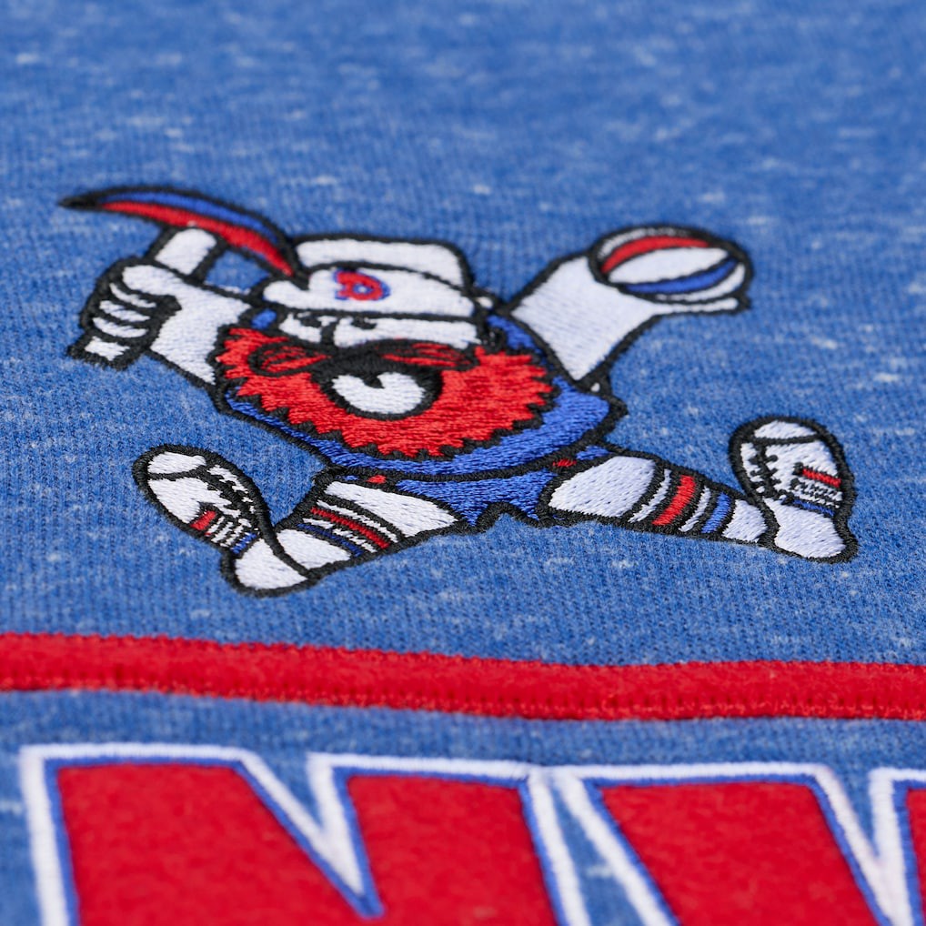 Denver Nuggets Throw It Back Fleece Sweatshirt Royal