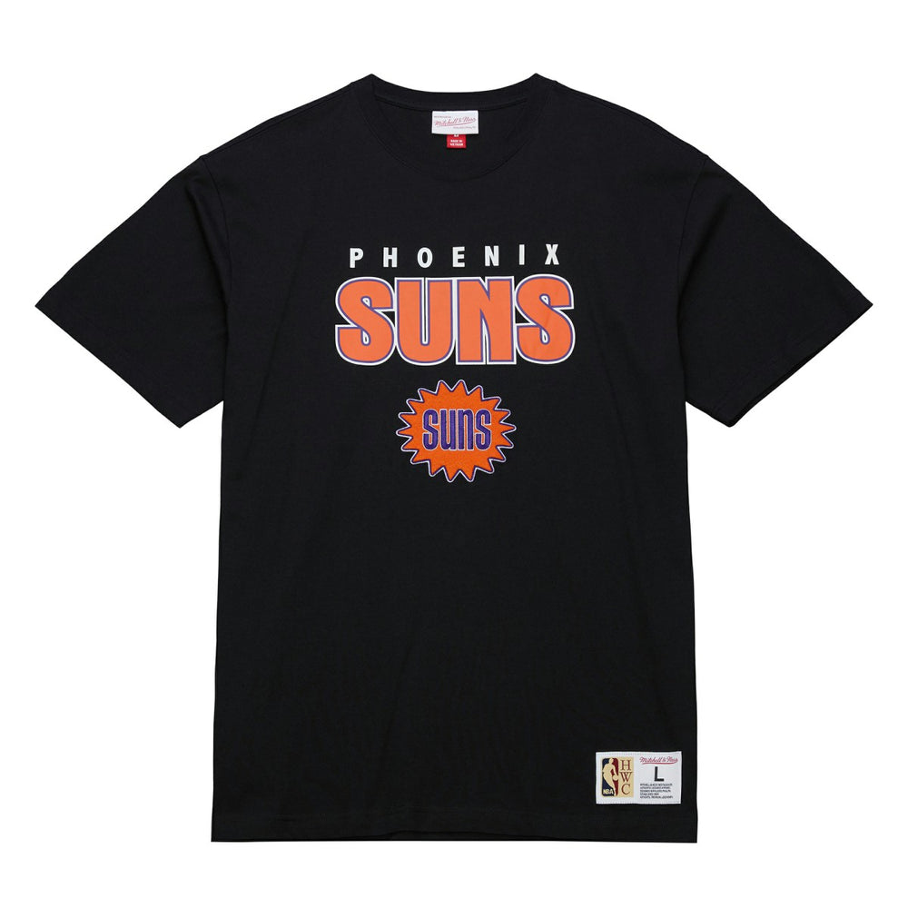 Phoenix Suns Hardwood Classics Throw It Back Premium T-Shirt Black