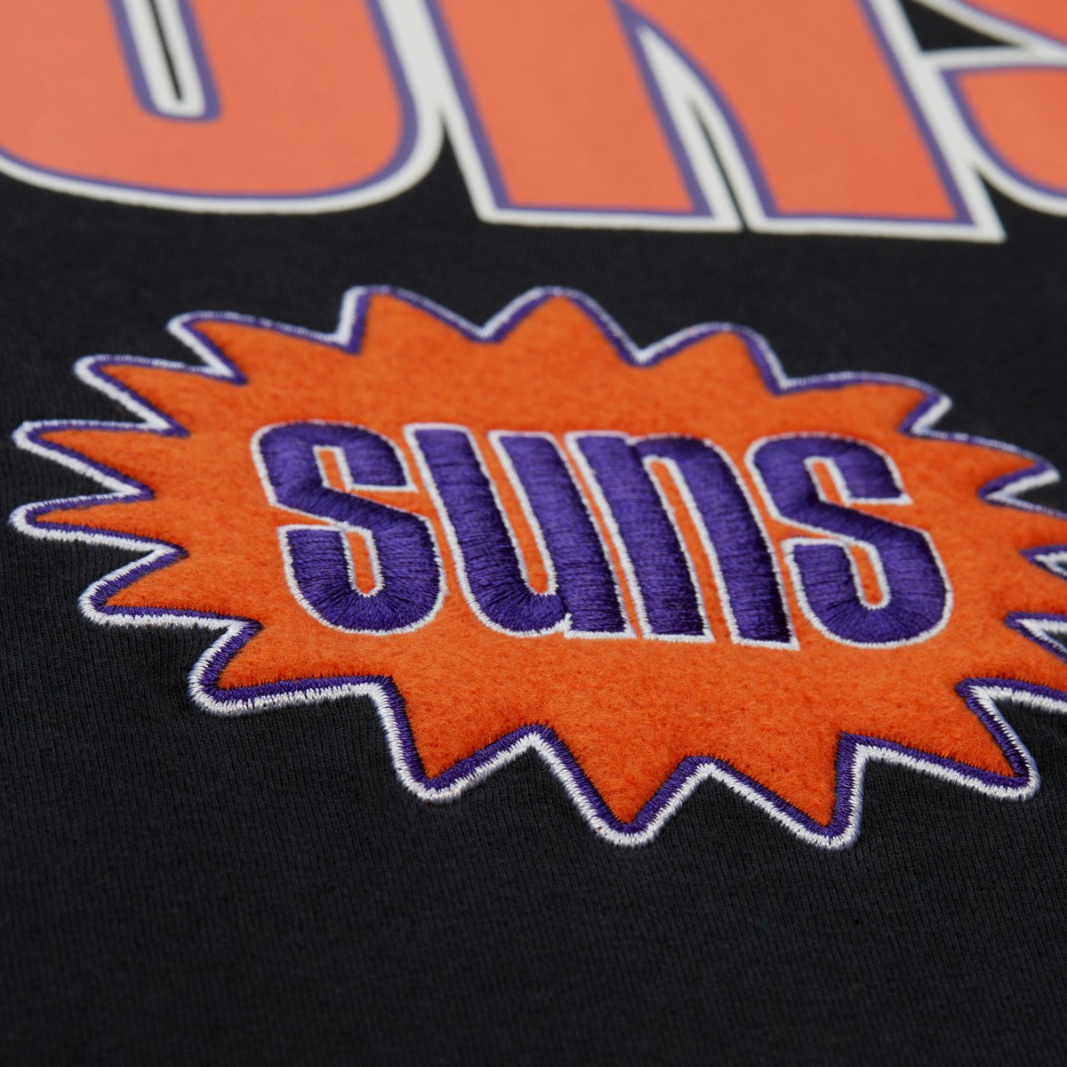 Phoenix Suns Hardwood Classics Throw It Back Premium T-Shirt Black