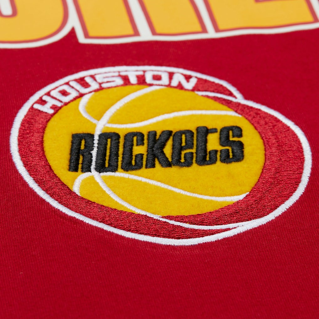Houston Rockets Hardwood Classics Throw It Back Premium T-Shirt Red