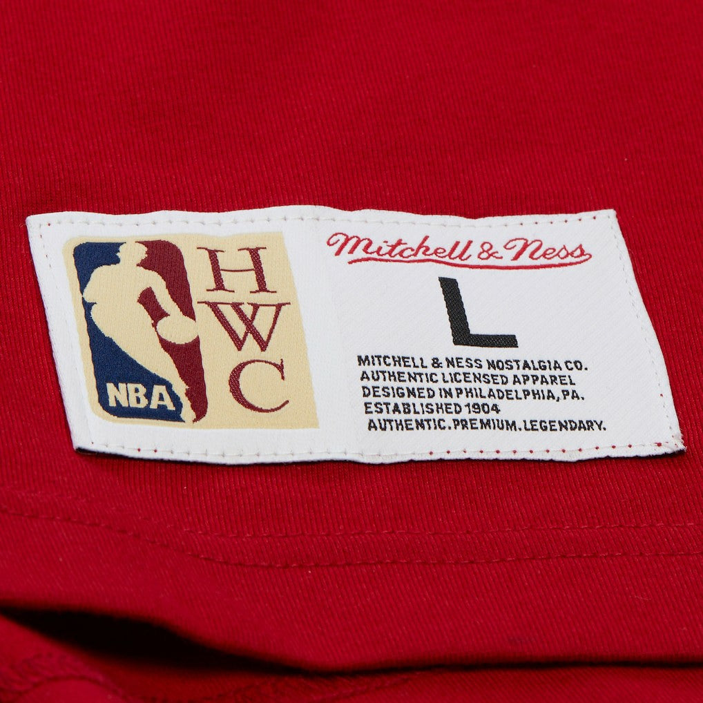Houston Rockets Hardwood Classics Throw It Back Premium T-Shirt Red