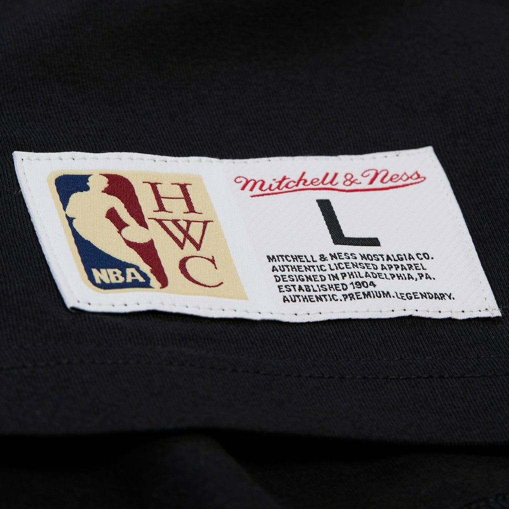 Boston Celtics Hardwood Classics Throw It Back Premium T-Shirt Black