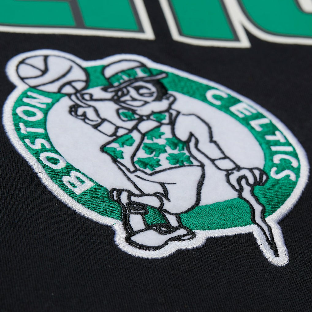 Boston Celtics Hardwood Classics Throw It Back Premium T-Shirt Black