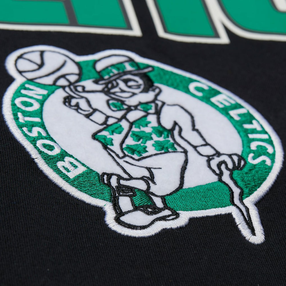 Boston Celtics Hardwood Classics Throw It Back Premium T-Shirt Black