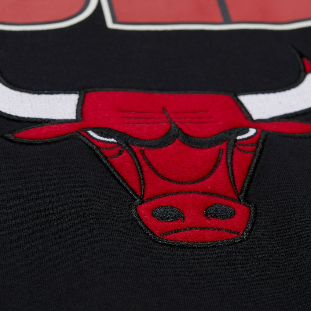 Chicago Bulls Hardwood Classics Throw It Back Premium T-Shirt Black