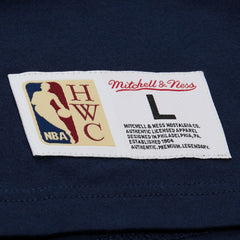 Dallas Mavericks Hardwood Classics Throw It Back Premium T-Shirt Navy