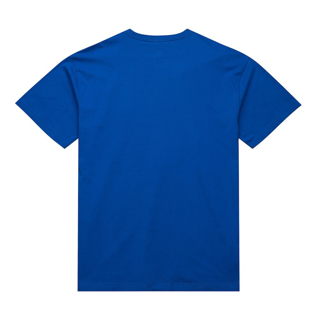 New York Knicks Hardwood Classics Throw It Back Premium T-Shirt Blue