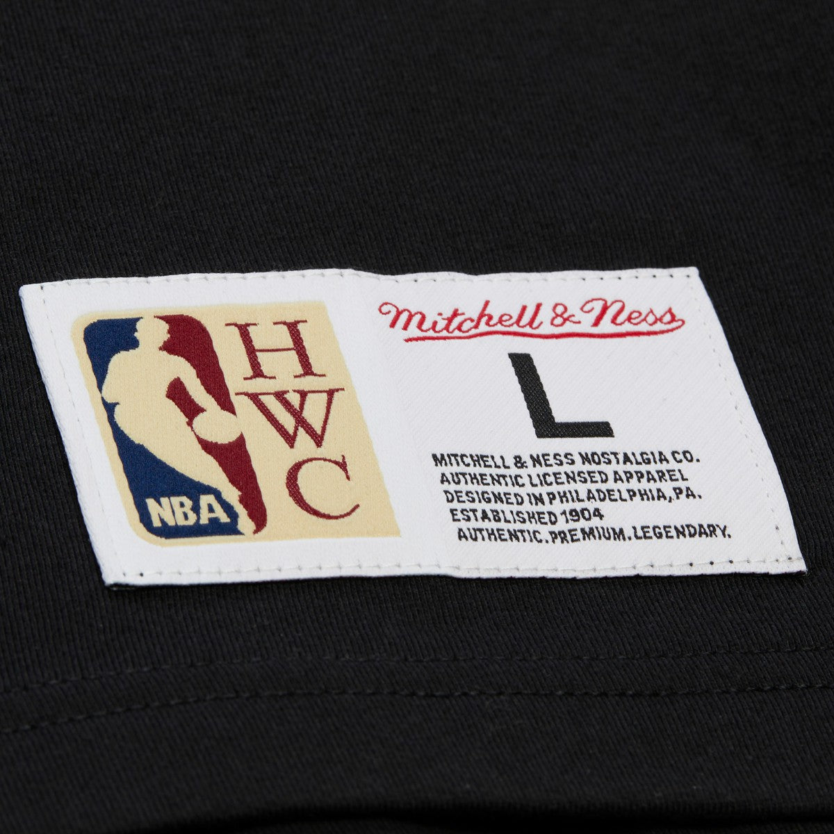 Minnesota Timberwolves Hardwood Classics Throw It Back Premium T-Shirt Black