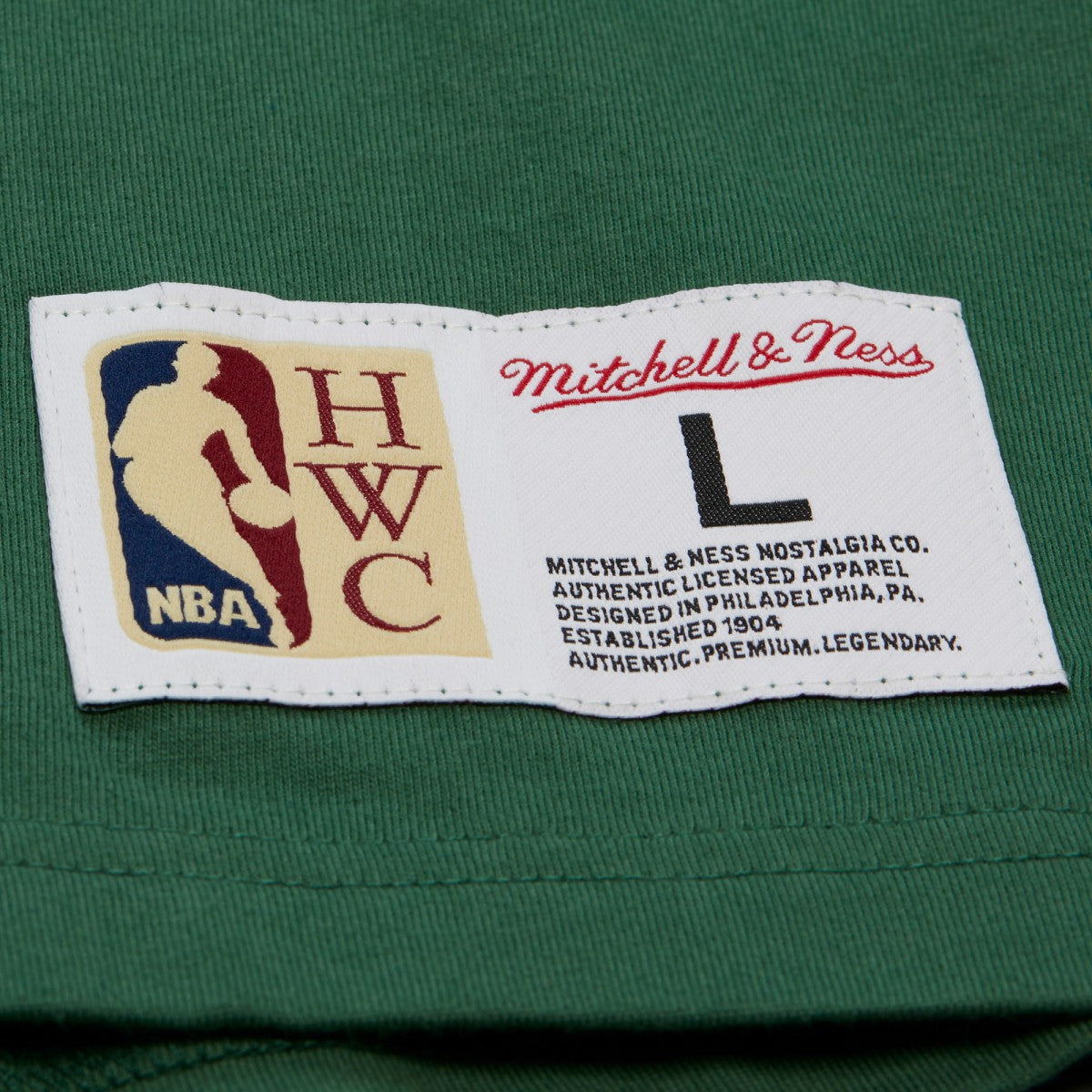 Milwaukee Bucks Hardwood Classics Throw It Back Premium T-Shirt Green
