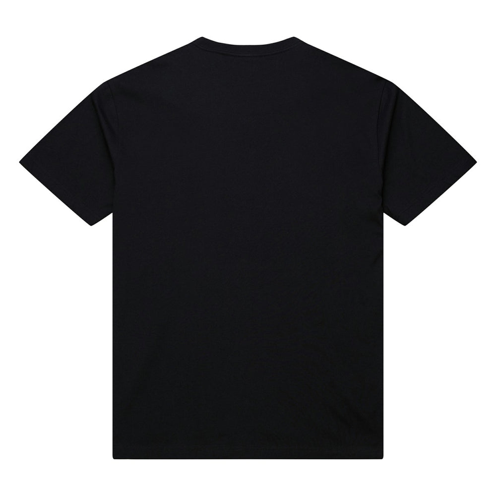 Los Angeles Lakers Hardwood Classics Throw It Back Premium T-Shirt Black