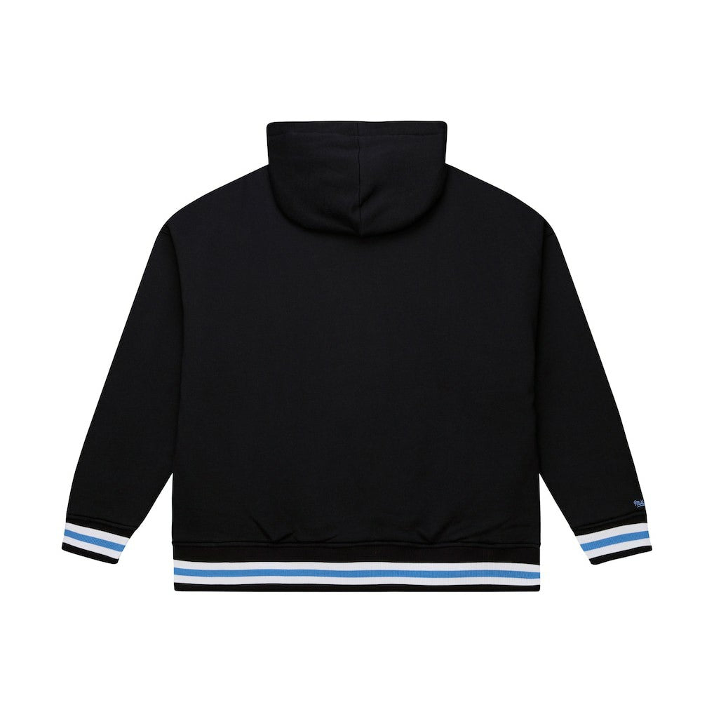 Cleveland Cavaliers Throw It Back Quilted Fleece Quarter-Zip Hoodie Black