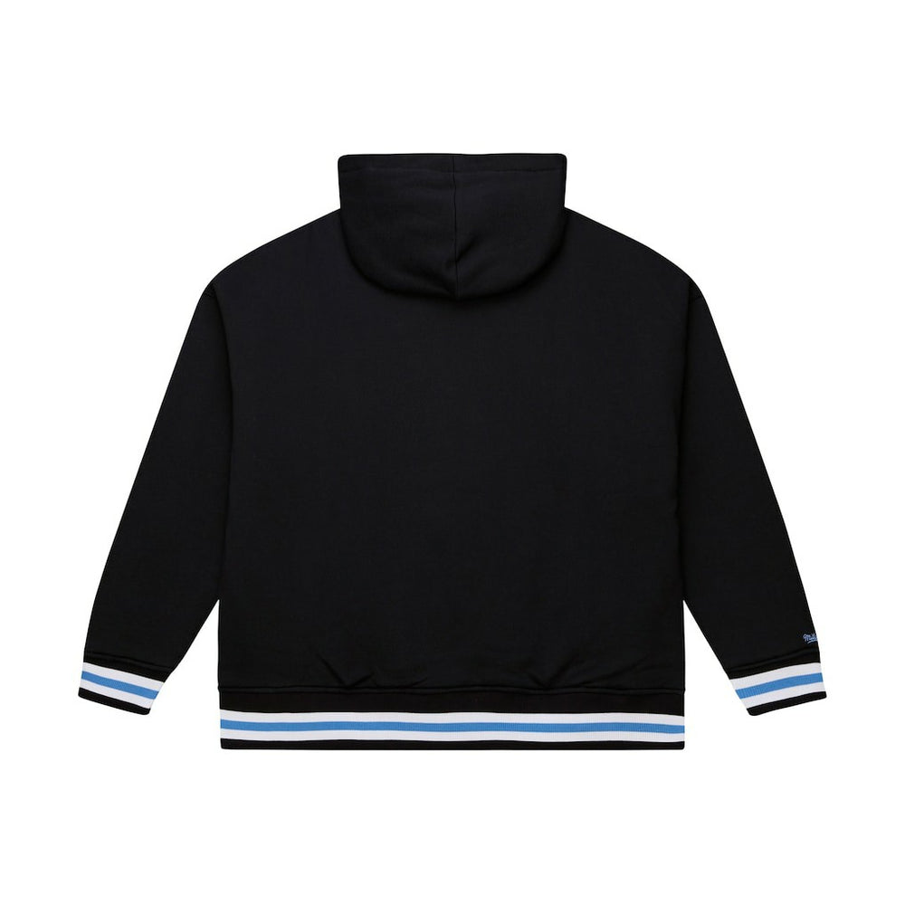 Cleveland Cavaliers Throw It Back Quilted Fleece Quarter-Zip Hoodie Black