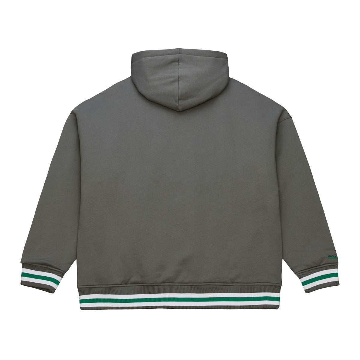 Milwaukee Bucks Throw It Back Quilted Fleece Quarter-Zip Hoodie Gray